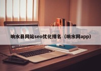 响水县网站seo优化排名（响水网app）
